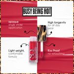 Buy Stay Quirky Mini Liquid Lipstick Pink - Busy Being Hot 16 | Highly Pigmented | Non-drying | Long Lasting | Easy Application | Water Resistant | Transferproof | Smudgeproof (1.6 ml) - Purplle