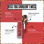 Buy Stay Quirky Mini Liquid Lipstick Red - Kiss You Shouldn't Miss 18 | Highly Pigmented | Non-drying | Long Lasting | Easy Application | Water Resistant | Transferproof | Smudgeproof (1.6 ml) - Purplle