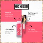 Buy Stay Quirky Mini Liquid Lipstick Red - Kiss Buddies 20 | Highly Pigmented | Non-drying | Long Lasting | Easy Application | Water Resistant | Transferproof | Smudgeproof (1.6 ml) - Purplle