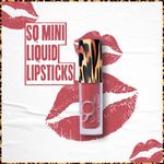 Buy Stay Quirky Mini Liquid Lipstick Brown - Slutty Chocolate Kiss 24 | Highly Pigmented | Non-drying | Long Lasting | Easy Application | Water Resistant | Transferproof | Smudgeproof (1.6 ml) - Purplle