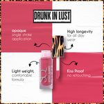 Buy Stay Quirky Mini Liquid Lipstick Maroon - Drunk In Lust 26 | Highly Pigmented | Non-drying | Long Lasting | Easy Application | Water Resistant | Transferproof | Smudgeproof (1.6 ml) - Purplle