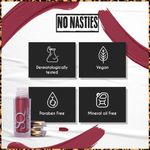 Buy Stay Quirky Mini Liquid Lipstick Maroon - Vampire's Love Bite 30 | Highly Pigmented | Non-drying | Long Lasting | Easy Application | Water Resistant | Transferproof | Smudgeproof (1.6 ml) - Purplle