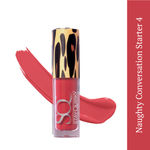 Buy Stay Quirky Mini Liquid Lipstick Pink - Naughty Conversation Starter 4 | Highly Pigmented | Non-drying | Long Lasting | Easy Application | Water Resistant | Transferproof | Smudgeproof (1.6 ml) - Purplle