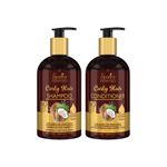 Buy Spantra Curly Hair Shampoo & Conditioner, 300ml Each (combo of 2) - Purplle