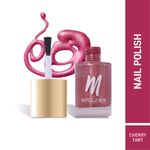 Buy MyGlamm Wandurlust Sand Matt Nail Paint-Cherry Tart-11ml - Purplle