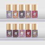 Buy MyGlamm Wandurlust Sand Matt Nail Paint-Cherry Tart-11ml - Purplle