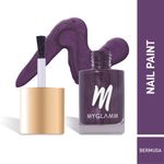 Buy MyGlamm Wandurlust Matt Chrome Nail Paint-Bermuda-11ml - Purplle