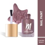 Buy MyGlamm Wandurlust Matt Chrome Nail Paint-Laguna Beach-11ml - Purplle