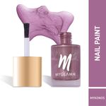 Buy MyGlamm Wandurlust Matt Chrome Nail Paint-Mykonos-11ml - Purplle