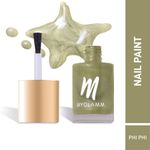 Buy MyGlamm Wandurlust Matt Chrome Nail Paint-Phi Phi-11ml - Purplle