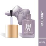 Buy MyGlamm Wandurlust Matt Chrome Nail Paint-Aruba (11 ml) - Purplle