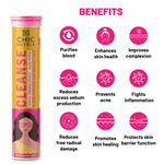 Buy Chicnutrix Cleanse - 500mg Natural Curcumin rich Turmeric - Blood Purifier for Healthy Skin - 25 Effervescent Tablets - Yummylicious Mango Flavour - Purplle