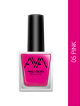 Buy AYA Nail Polish 05 Pink (10 ml) - Purplle