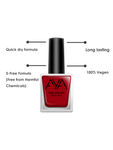 Buy AYA Nail Polish 02 Red (10 ml) - Purplle