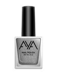 Buy AYA Nail Polish 04 Silver (10 ml) - Purplle