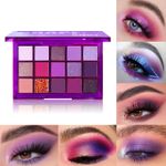 Buy Ucanbe Grape Shot Bright Neon Eyeshadow Makeup Palette - Purplle