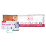 Buy Sirona Herbal Period Pain Relief Patches - 5 Patches with FDA Approved Regular Flow Tampons - 20 Tampons - Purplle