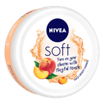 Buy NIVEA SOFT Light cream with Vitamin E, Jojoba oil & Peach fragrance for Non-sticky- Fresh, Soft & Hydrated skin (50 ml) - Purplle