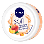 Buy NIVEA SOFT Light cream with Vitamin E, Jojoba oil & Peach fragrance for Non-sticky- Fresh, Soft & Hydrated skin - Purplle