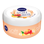 Buy NIVEA SOFT Light cream with Vitamin E, Jojoba oil & Peach fragrance for Non-sticky- Fresh, Soft & Hydrated skin - Purplle