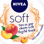 Buy NIVEA SOFT Light cream with Vitamin E, Jojoba oil & Peach fragrance for Non-sticky- Fresh, Soft & Hydrated skin - Purplle