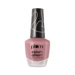 Buy Plum Color Affair Nail Polish - Pink Blossom - 130 | 7-Free Formula | High Shine & Plump Finish | 100% Vegan & Cruelty Free - Purplle