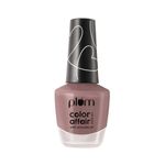 Buy Plum Color Affair Nail Polish - Lilac Dawn - 132 | 7-Free Formula | High Shine & Plump Finish | 100% Vegan & Cruelty Free - Purplle