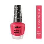 Buy Plum Color Affair Nail Polish - Pick-A-Peach - 137 | 7-Free Formula | High Shine & Plump Finish | 100% Vegan & Cruelty Free - Purplle