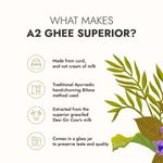 Buy Kapiva A2 Desi Ghee | Helps Reduces Joint Pain And Improves Heart Functioning | 500Ml Ghee 500 Ml Glass Bottle - Purplle