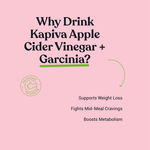 Buy Kapiva Apple Cider + Garcinia (Helps Reduce Weight And Detoxifies The Body) -500 Ml - Purplle