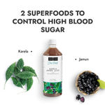 Buy Kapiva Karela Jamun Juice | Natural Juice Made From Fresh Karela And Jamun Seeds | Low Glycemic Index | No Added Sugar - 1 L - Purplle