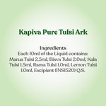 Buy Kapiva Unrefined Tulsi Ark 30 Ml - Purplle