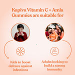Buy Kapiva Vitamin C + Amla Gummies (Helps Boost Immunity) - 30 Gummies - Purplle