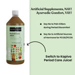 Buy Kapiva Period Care Juice 1L - 5 Ayurvedic Herbs To Combat Period Discomfort | Supports Menstrual Health - Purplle