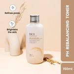 Buy The Face Shop Rice & Ceramide Moisturizing Face Toner Enriched With Rice Extracts To Brighten The Skin | Suits All Skin Types |Hydrating Face Toner For Glowing Skin, Korean Skin Care products,150 ml - Purplle