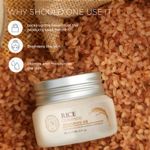 Buy The Face Shop Rice & Ceramide Moisturizing Cream, Moisturizing face cream for for brightening and strengthening the skin barrier 50 ml - Purplle
