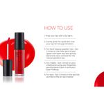 Buy The Face Shop Water Fit Lip Tint Picnic Red, 5 gm | Multipurpose 3-in-1 Lip Tint | Hydrating, Transfer proof, Long Lasting, Non greasy, Matte Finish - Purplle