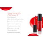 Buy The Face Shop Water Fit Lip Tint Picnic Red, 5 gm | Multipurpose 3-in-1 Lip Tint | Hydrating, Transfer proof, Long Lasting, Non greasy, Matte Finish - Purplle