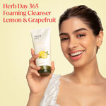 Buy The Face Shop Herb Day 365 Lemon & Grapefruit Face Wash With Vitamin C & Glycolic Acid For Brighter And Glowing Skin | Made in Korea | 170 ml - Purplle