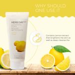 Buy The Face Shop Herb Day 365 Lemon & Grapefruit Face Wash With Vitamin C & Glycolic Acid For Brighter And Glowing Skin | Made in Korea | 170 ml - Purplle