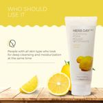 Buy The Face Shop Herb Day 365 Lemon & Grapefruit Face Wash With Vitamin C & Glycolic Acid For Brighter And Glowing Skin | Made in Korea | 170 ml - Purplle