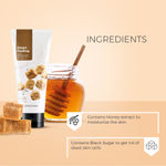 Buy The Face Shop Smart Peeling Honey Black Sugar Scrub Gentle Exfoliator for Tan Removal, Whiteheads and Blackheads|for Normal to Oily Skin,120ml - Purplle