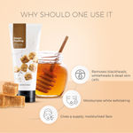 Buy The Face Shop Smart Peeling Honey Black Sugar Scrub Gentle Exfoliator for Tan Removal, Whiteheads and Blackheads|for Normal to Oily Skin,120ml - Purplle