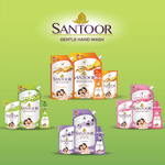 Buy Santoor Fresh Gentle Hand Wash, 750 ml with Natural goodness of Sweet Lime Peel & Tulsi - Purplle