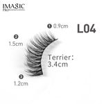 Buy Imagic Professional Handmade 3D Fake Eyelashes Kit (L04) - Purplle