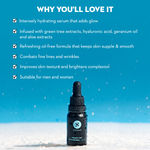 Buy SUGAR Cosmetics Aquaholic Hyaluronic Serum | Hydrating Serum Infused With Hydraulic Acid | For Firmer, Smoother and Plumper Looking Skin | 15 ml - Purplle
