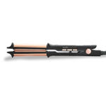 Buy IKONIC PROFESSIONAL Luxure 2 In 1 Styler | Black | Metal | Corded Electric | Hair Type - Straight | Heating Temperature - Inner plate upto 220 Degree and outer plate upto 210 Degree - 1 Pc - Purplle