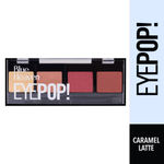 Buy Blue Heaven 4-in-1 Matte & Metallic Eyepop Eyeshadow, Caramel Latte - Purplle