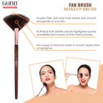 Buy GUBB Makeup Essentials Combo - Professional Beauty Blender, Eyelash Curler Rose Gold, Eyelash Set, Powder Brush, Fan Brush & Blush Brush - Purplle