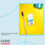 Buy GUBB Dental Care Combo - Dental Floss Thread Mint Waxed & 2 In 1 Dental Toothpicks - Purplle